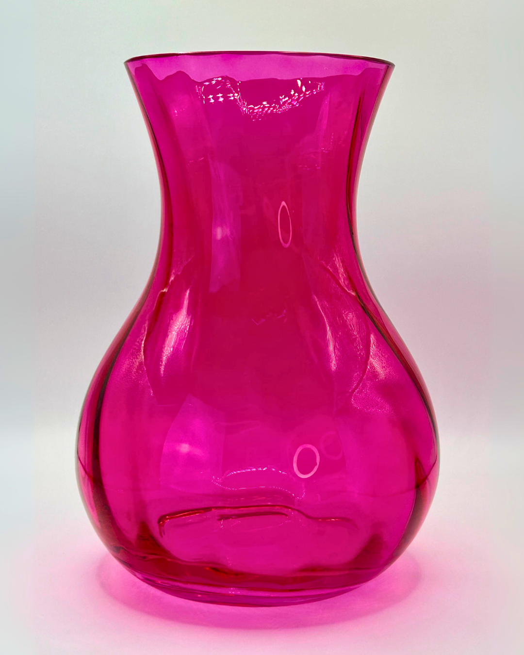Fuchsia Flame Vase