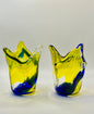 Ocean Ember – Hand-Blown Art Glass Votive (Set of 2)