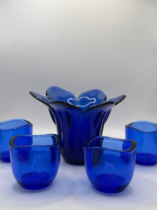 Indigo Petal Set