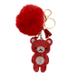 HONEY BEAR BLING-KEYCHAIN