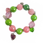 PINK & GREEN GLEAM BRACELET