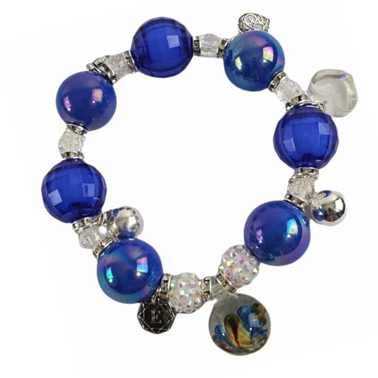 ORBITAL BLUE BRACELET