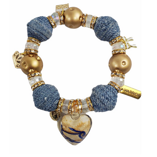 DENIM N' GOLD BRACELET