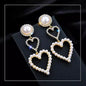 A HEART FOR PEARLS EARRINGS