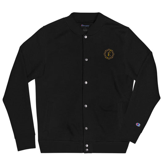 Èclairèe Signature Embroidered Bomber Jacket