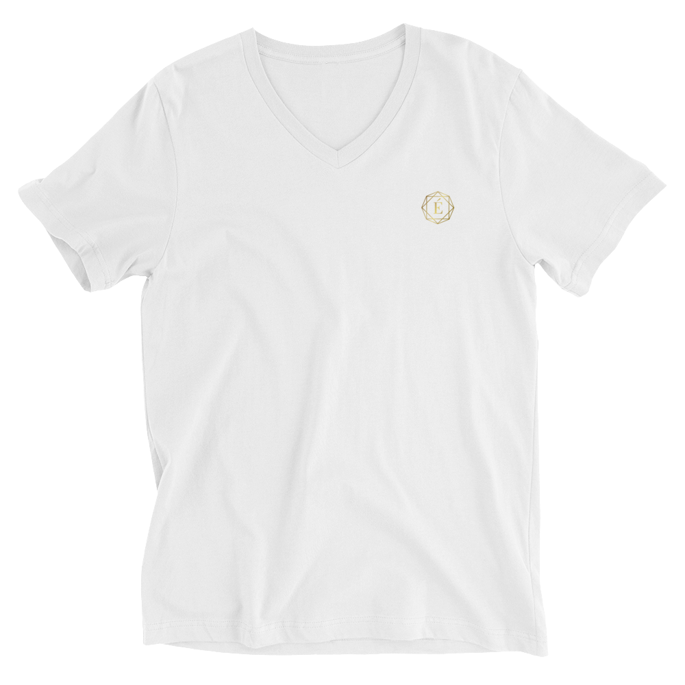 Èclairèe (Unisex) Short Sleeve V-Neck T-Shirt